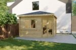 Studio de jardin d’angle « Fargo A » 12m² | 44mm