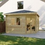 Studio de jardin d’angle « Fargo A » 12m² | 44mm