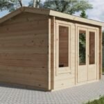 Chalet bois « Mini Garden Office 1 » 9m² | 44mm