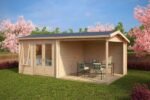 Atelier toit plat « Mini Garden Office 2 » 9m² | 44mm – Image 2