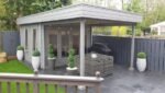 Pool house bois « Lucas E » 9m² | 44mm – Image 2
