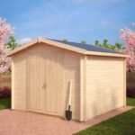 Abri de jardin bois de rangement « Nora A » 8,5m² | 44mm