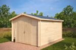 Abri de jardin de rangement en kit « Eva A » 12m² | 44mm