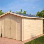 Abri de jardin de rangement en kit « Eva A » 12m² | 44mm