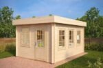 Abri de jardin toit plat « Lucas B » 8,5m² | 44mm – Image 5