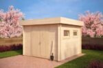 Abri de jardin bois de rangement »Nora F » 9m² | 44mm – Image 4