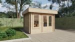 Atelier toit plat « Mini Garden Office 2 » 9m² | 44mm – Image 3