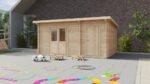 Petit Chalet de jardin en kit "Super Tom" 15m² | 44mm – Image 4