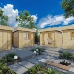 Chalet en bois 5m2 « Bob Office » | 3x2m | 44mm