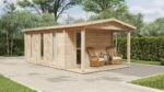 Petit Chalet en bois habitable "Martin 1" 20m² | 70mm – Image 3