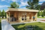 Abri de jardin "Mini Hansa Lounge" 9m² | 44mm