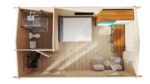 Petit Chalet de jardin "Mia 1" 15m² | 44mm – Image 4