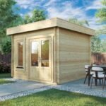 Chalet en bois « Lucas D » 8,5m² | 44mm