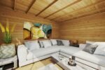 Abri de jardin design « Olivia Alu » 14m² | 44mm – Image 5