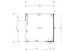 Abri de jardin design « Olivia Alu » 14m² | 44mm – Image 7