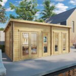 Petit Chalet de jardin "Liam" 16m² | 44mm