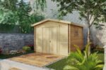 Abri de jardin bois de rangement »Nora F » 9m² | 44mm – Image 9