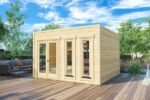Abri de jardin moderne « Olivia » 14m² | 44mm – Image 5