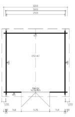 Remise de jardin « Lucas A » 9m² | 44mm – Image 3