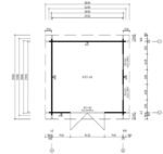 Abri de jardin toit plat « Lucas B » 8,5m² | 44mm – Image 7