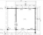 Abri de jardin "Mini Hansa Lounge" 9m² | 44mm – Image 11