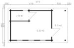 Petit Chalet en bois habitable "Martin 1" 20m² | 70mm – Image 4