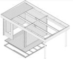 Abri de jardin pool house « Lucas D » 9m² | 44mm – Image 5