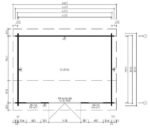 Chalet sans permis « Jacob D » 12m² | 44mm – Image 3