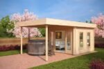 Pool house bois « Lucas E » 9m² | 44mm – Image 6
