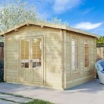 Bureau extérieur « Nora B » 8,5m² | 44mm