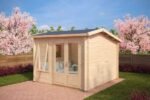 Bureau de jardin en kit « Nora D » 8,5m² | 44mm – Image 7