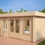Chalet sans permis « Jacob D » 12m² | 44mm