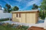 Abri de jardin « Super Fred » 15m² | 44mm