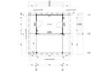 Abri bioclimatique en bois "Remo-2" - 8m² | Murs 44mmen bois "Remo-2" - 8m² | Murs 44mm – Image 9