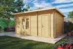 Petit Chalet de jardin en kit "Super Tom" 15m² | 44mm