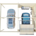Carport garage toit plat « Hansa Deluxe H » | 6 x 7 m