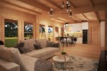 Maison en bois en kit « Holiday L » | 18 x 7 m – Image 10