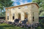 Chalet de jardin avec mezzanine « Sweden J » | 7 x 4 m – Image 7