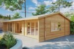Maison en bois « Holiday S2 » | 12 x 6 m – Image 2