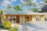 Maison en bois « Holiday S2 » | 12 x 6 m