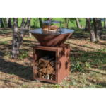Brasero Classique Corten double cuve 83 cm Grill’Chic – Image 4