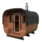 Sauna moderne en bois | 2 x 3 m
