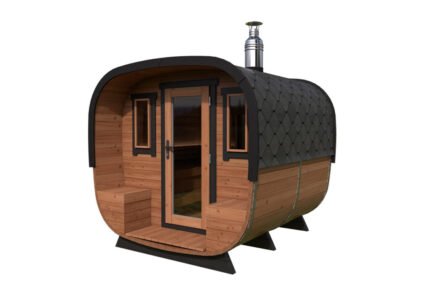 Sauna moderne en bois | 2 x 3 m