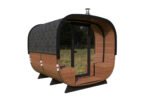 Sauna moderne en bois | 2 x 3 m – Image 10