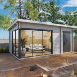 Abri de jardin moderne avec remise « Aron » | 6 x 3 m