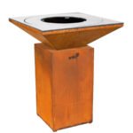 Brasero plancha G7 Basic corten et carbone Artiss – Image 2