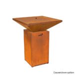 Brasero plancha G7 Basic corten et carbone Artiss – Image 3
