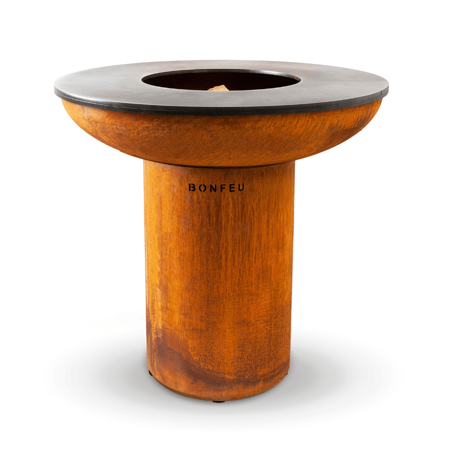 brasero-bonbiza-xl-corten Brasero Bonbiza XL 100 Corten base fermée Bonfeu – Image 1