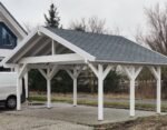 Carport 2 voitures en bois « Henley XL » | 6 x 5 m – Image 5