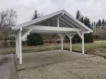 Carport 2 voitures en bois « Henley XL » | 6 x 5 m